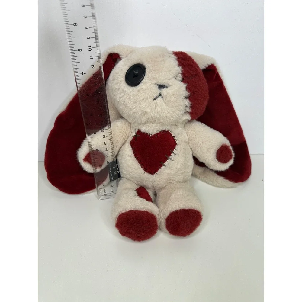 Plushie Dreadfuls Love Red Heart Rabbit Super Soft Goth Plush